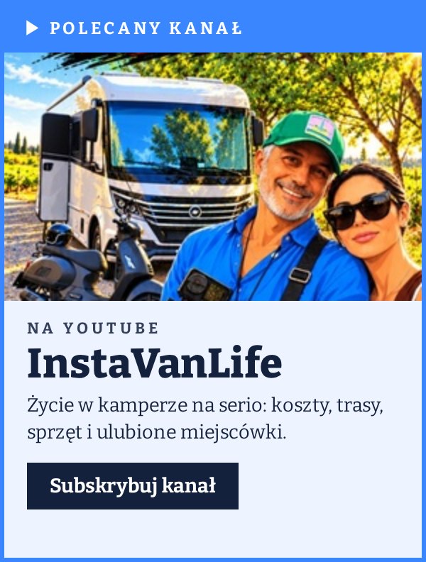 InstaVanLife – kanał o podróżach kamperem na YouTube